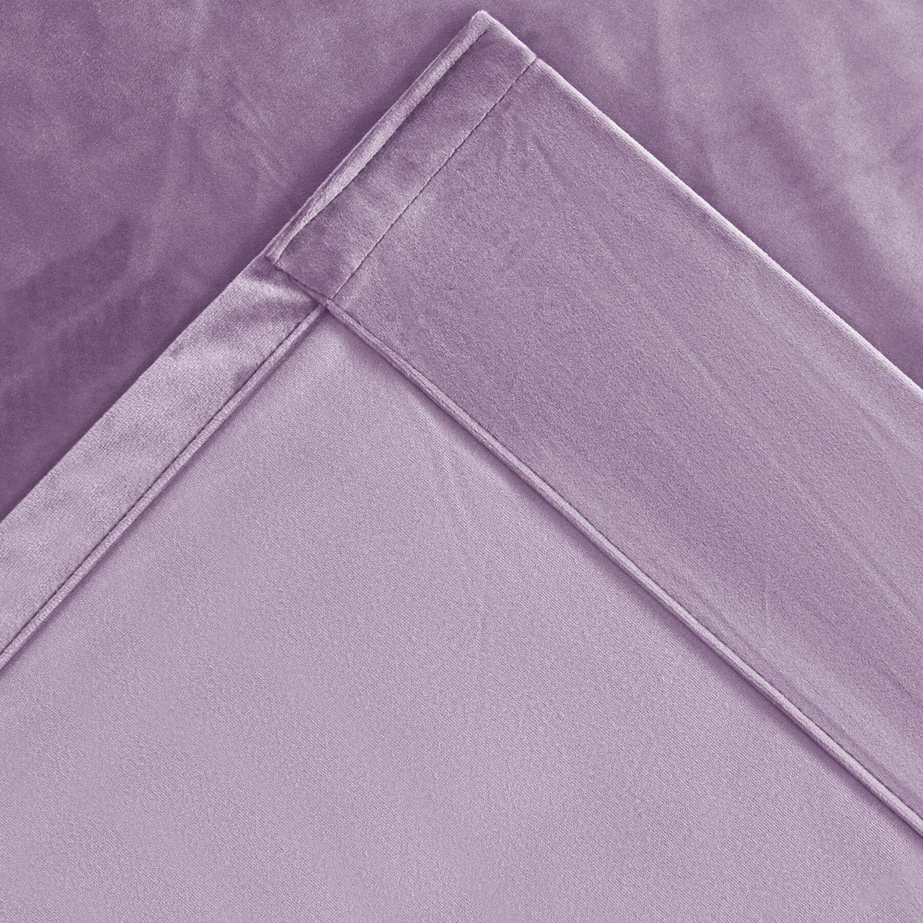 MJ11 Soft Soundproof Luxury Velvet Blackout Drapes Back Tab and Rod Pocket 2 In 1 - Cololeaf -- 107# Moss