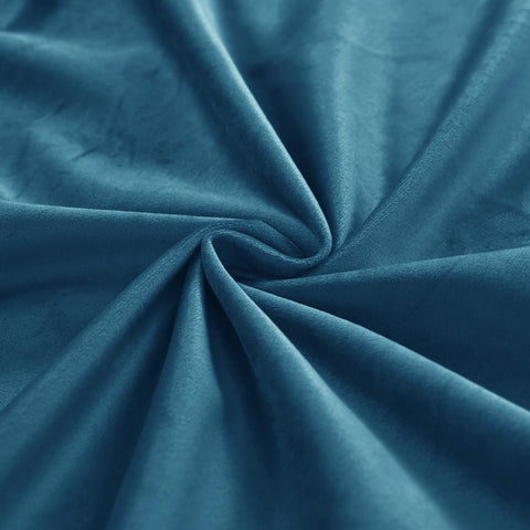 MJ11 Soft Velvet Blackout Drapes For Living Room Bedroom Pinch Pleat 1 Panel