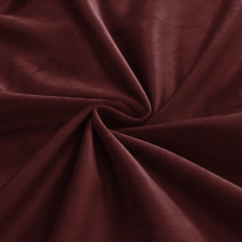 MJ11 Soft Velvet Blackout Drapes For Living Room Bedroom Pinch Pleat 1 Panel