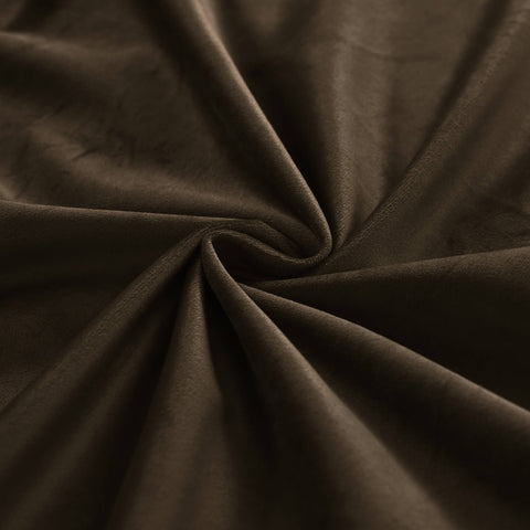MJ11 Soft Velvet Blackout Drapes For Living Room Bedroom Pinch Pleat