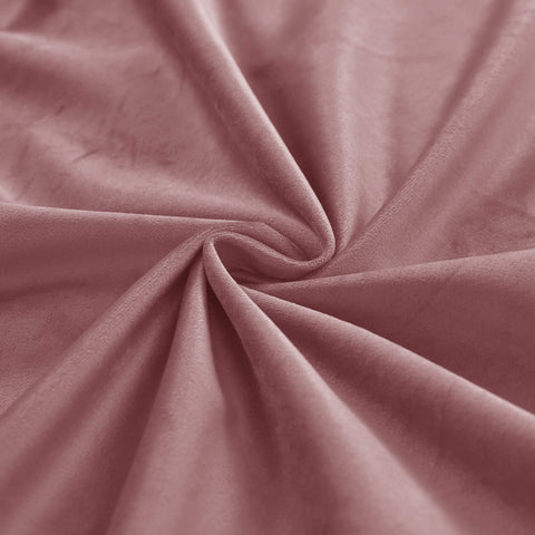 MJ11 Soft Velvet Blackout Drapes For Living Room Bedroom Pinch Pleat 1 Panel