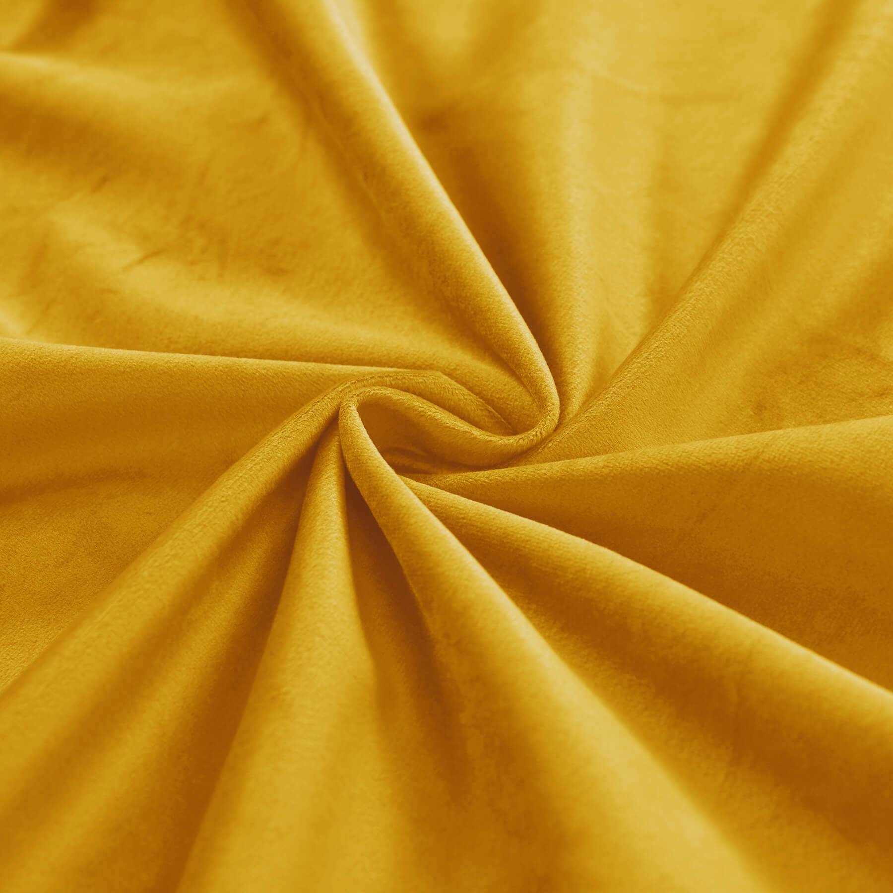 MJ11 Soft Velvet Blackout Drapes For Living Room Bedroom Pinch Pleat - Cololeaf -- 57# Ivory