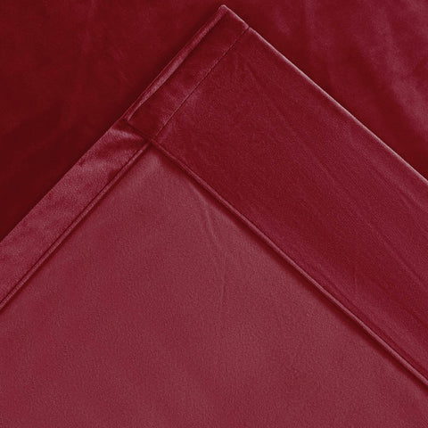 MJ11 Soft Velvet Blackout Drapes For Living Room Bedroom Pinch Pleat - Cololeaf -- 57# Ivory