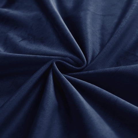 MJ11 Soft Velvet Blackout Drapes For Living Room Bedroom Pinch Pleat 1 Panel