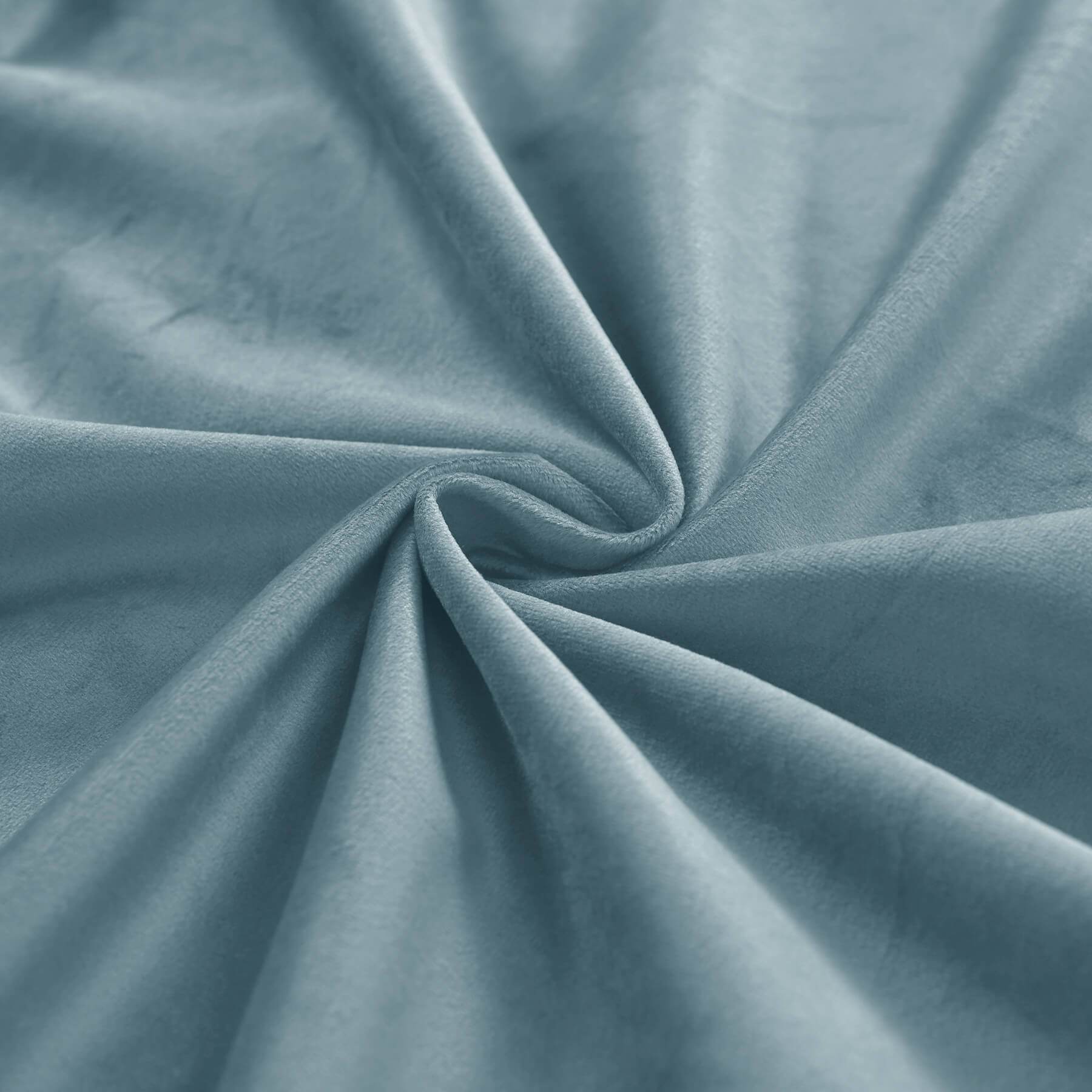 MJ11 Soft Velvet Blackout Drapes For Living Room Bedroom Pinch Pleat - Cololeaf -- 57# Ivory