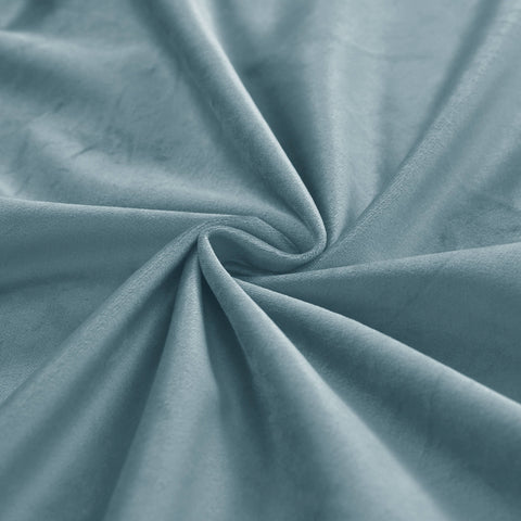 MJ11 Soft Velvet Blackout Drapes For Living Room Bedroom Pinch Pleat 1 Panel