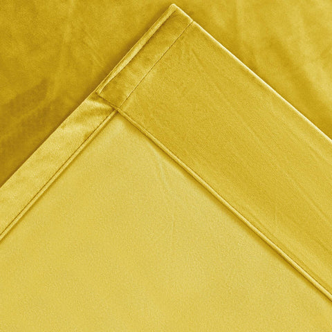 MJ11 Soft Velvet Blackout Drapes For Living Room Bedroom Pinch Pleat - Cololeaf -- 57# Ivory