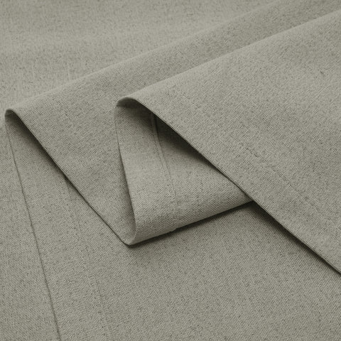 OY66 Ultra-Soft Blackout Double-Sided Lightweight Linen Curtain Grommet 1 Panel