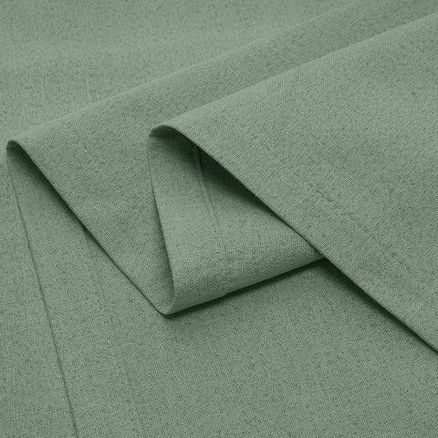 OY66 Ultra-Soft Blackout Double-Sided Lightweight Linen Curtain Grommet 1 Panel