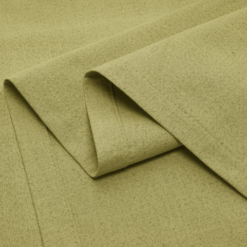 OY66 Ultra-Soft Blackout Double-Sided Lightweight Linen Curtain Grommet 1 Panel