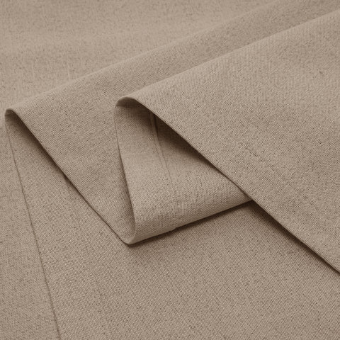 OY66 Ultra-Soft Blackout Double-Sided Lightweight Linen Curtain Grommet 1 Panel