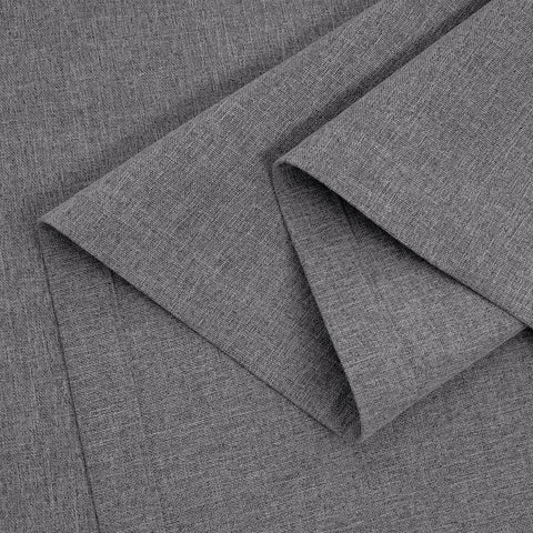 OY66 Ultra-Soft Blackout Double-Sided Lightweight Linen Curtain Grommet 1 Panel