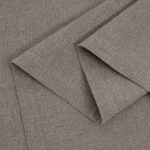 OY66 Ultra-Soft Blackout Double-Sided Lightweight Linen Curtain Grommet 1 Panel