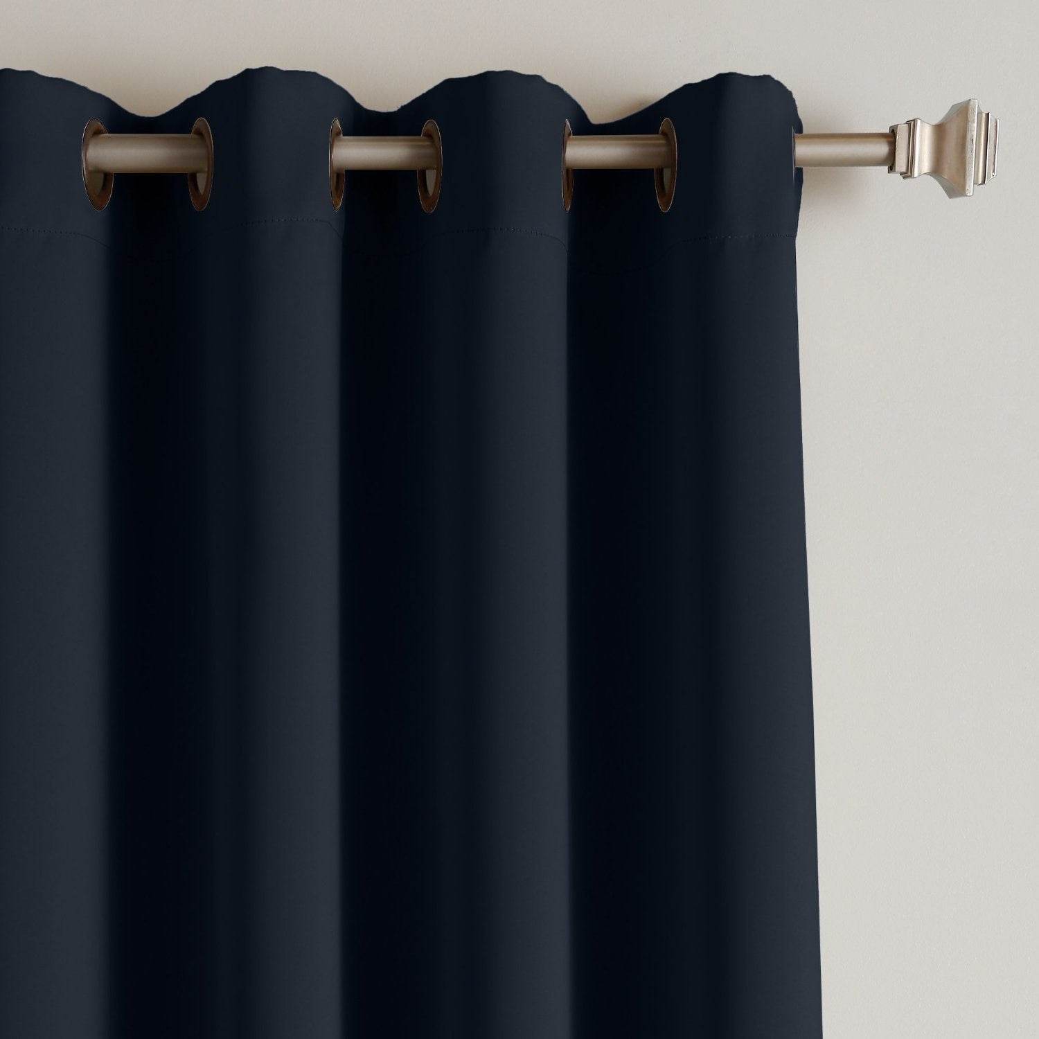 Rose Extra Wide Outdoor Curtains Waterproof Thermal Insulated Blackout Top Grommet - Cololeaf