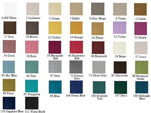 MJ11 Sample Book, 85-100% Blackout 300 gsm Velvet Fabric - Cololeaf -- 