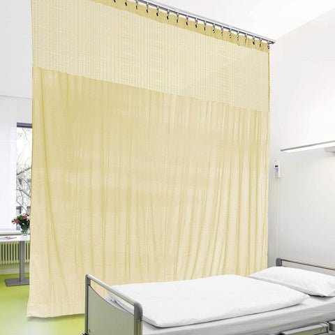 Medical Privacy Curtains Breathable Fabric Grommet for Hospital & Clinic NFPA-701 - Cololeaf