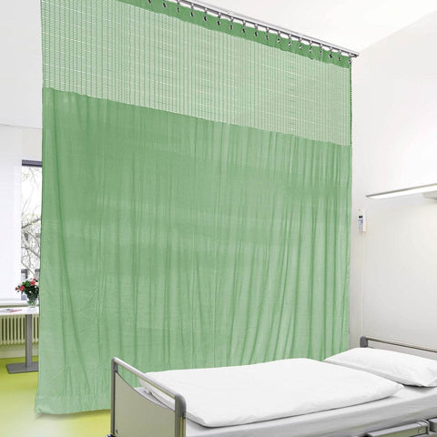 Medical Privacy Curtains Breathable Fabric Grommet for Hospital & Clinic NFPA-701 - Cololeaf