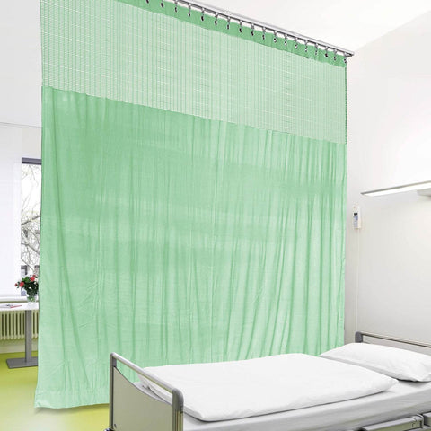 Medical Privacy Curtains Breathable Fabric Grommet for Hospital & Clinic NFPA-701 - Cololeaf
